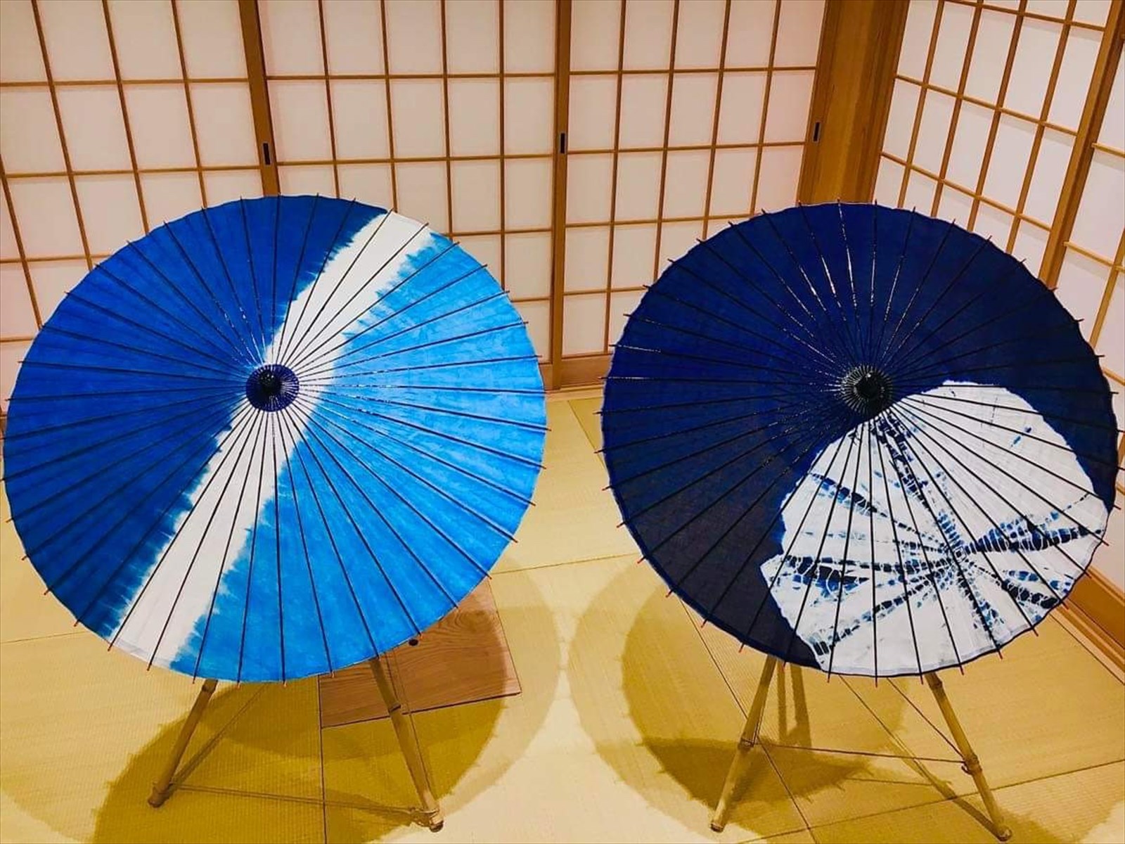 藍染日傘 | ブランド認証商品 | にし阿波～剣山・吉野川観光圏公式